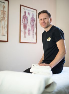 Massageterapeut Fredrik Sandh, Klassisk Massage Malmö